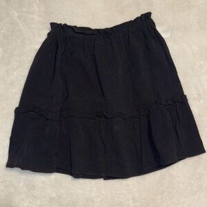 Black mini skirt - Aritzia
